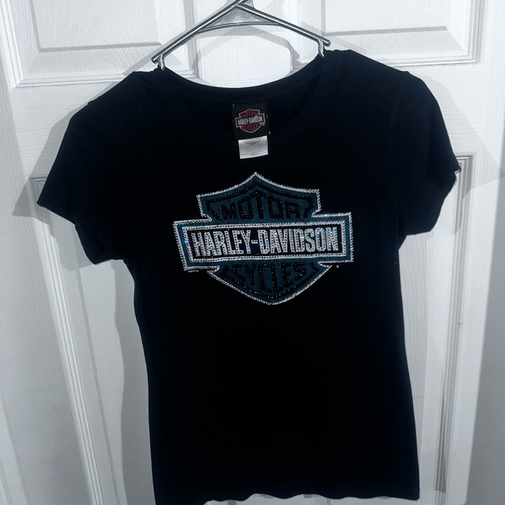 Harley Davidson medium women’s bling shirt